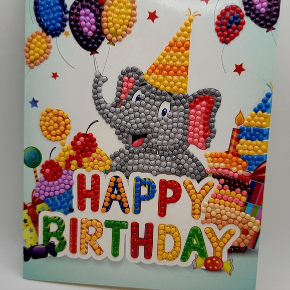 HOST PICK 🐘 Happy Birthday Card Elephant - Picture 8 of 9